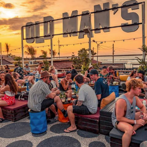Old Man_2019-09-26 OLD MAN’S BALI on Instagram “⁣HOW GOOD does our terrace look ☀It’s the BEST place in Canggu to watch [...]